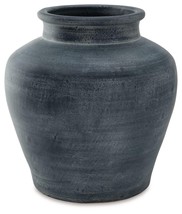 Meadie Distressed Blue - Vase - 12.5&quot; - $862.36 MXN