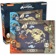 Aquarius Avatar the Last Airbender Map Puzzle 1000pc - £37.84 GBP