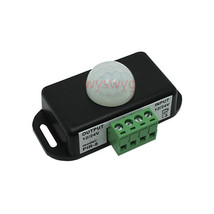 Motion Sensor Switch DC12V-24V 6A Infrared PIR Auto ON OFF For LED/Alarm Speaker - £12.01 GBP