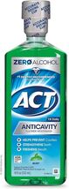 ACT Anticavity Zero Alcohol Fluoride Mouthwash 18 fl. oz., With Accurate... - €7,73 EUR