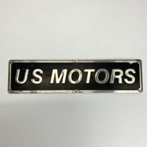 US Motors Metal Sign Vintage Black &amp; Silver 16&quot;x4&quot; - Garage Man Cave Aut... - $24.95