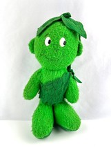 Vintage Jolly Green Giant Little Sprout Plush Stuffed Doll Toy Figure 12&quot; Tall - £10.89 GBP