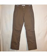 Signature By Levi Strauss Straight Jeans 28x30 Brown Denim Cotton Stretc... - $27.00 CAD