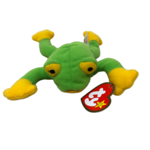 VTG NWT Ty Teenie Beanie Babies Smoochy The Frog McDonalds Retired 1999 - $19.79