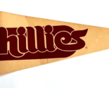 MLB Philadelphia Phillies Vintage 1980&#39;s Logo Baseball Pennant MLB 29&quot; - $18.04