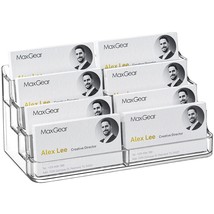 MaxGear Acrylic Business Card Holder for Desk Multiple Business Card Hol... - £13.62 GBP