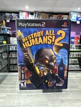 Destroy All Humans 2 (Sony PlayStation 2, 2006) PS2 CIB Complete Tested! - £9.11 GBP