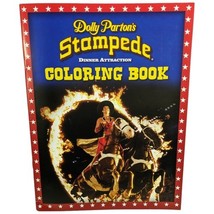Dolly Partons Dinner Show Kids Coloring Book Stampede Horses - £16.34 GBP