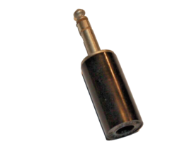 MALLORY 1/4&quot; Male Stereo Connector Plug Black - 1/4&quot; PHONE PLUG / AMPLIF... - $6.18