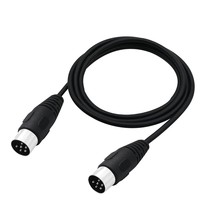 Pngknyocn Din 6 Pin Audio Signal Cable 6 Pin Din Male To Male Av Adapter... - $29.96