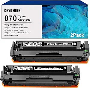 070 Black Toner Cartridge 2 Pack 070 Ink Cartridge Replacement For Canon... - $185.99