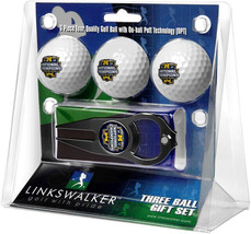 Michigan Wolverines National Champions 3 Golf Ball &amp; Hat Trick Divot Gift Set - £30.44 GBP