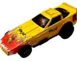 Vintage 1986 Road Champs Funny Car Giallo Fuoco Gatto Dragster Con Rosso... - £2.38 GBP