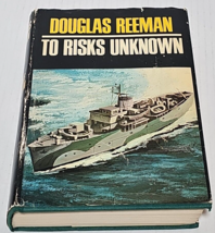 To Risks Unknown by Douglas Reeman 1970 HCDJ First American Edition - £15.97 GBP