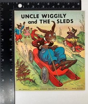 Uncle Wiggily and the Sleds by Howard R Garis, 1939 PB, George Carlson, ... - £15.94 GBP