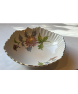 Antique Vintage Porcelain bowl/Plate made in japan pink Bowl w/Gold Trim... - $35.00