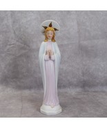 Lefton China Praying Virgin Mary Madonna Statue Figure Figurine 9&quot; Vintage - $342.95 MXN