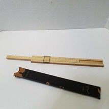 Vintage Lawrence Engineering Service Peru Indiana Slide Rule With Case - £9.83 GBP