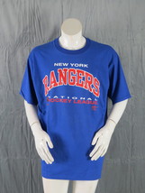 New York Rangers Shirt (VTG) - Block Script by Russelll Atheltic - Mens ... - £44.07 GBP