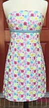 New $175 Lilly Pulitzer Sz 6 Star Let Eyelet Embroidered Kelly Multicolor Dress - £35.02 GBP
