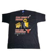 1996  Pro Player Chicago Bulls NBA Champions Trophy Shirt Stitch Size La... - €42,39 EUR
