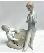 LLADRO Drum &amp; Flute Musicians Porcelain Figurine 9” - €70,33 EUR