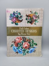 Full-Color Charted Designs - Counted Cross-Stitch/Needlework Designs Book - £5.57 GBP