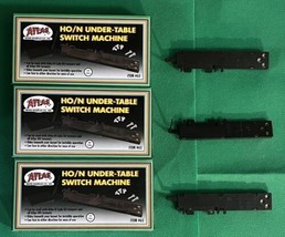 Lot Of 6 NOS Atlas #65 Under Table Switch Machine for HO or N Scale Turnouts - £50.37 GBP