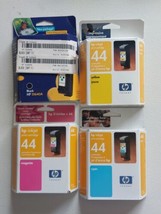 Set of 4 - HP 40 / 44 Ink Cartridges - Black Magenta Yellow Cyan - Genui... - £33.07 GBP
