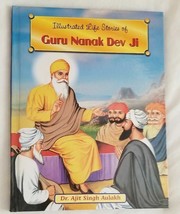 Sikh Kids Illustrated Life Stories of Guru Nanak Dev Ji Album book in English - £15.57 GBP