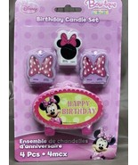 Disney Minnie Mouse Bow-tique Birthday Candle Set - $2.49