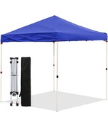 Eight By Eight Feet, Blue, Adjustable Straight Leg Height Canopies, Instant - $1,870.53 MXN
