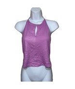 VERSACE JEANS COUTURE VJC TOP LILAC SZ L NEW - $1,674.69 MXN