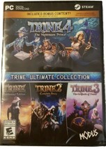 Trine Ultimate Collection:Trine, Trine 2,3,4 PC DVD Game New Factory Sealed. - £12.76 GBP