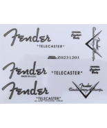 11 - Fender Telecaster Spagetti 3x cinza under  - $8.23 CAD