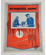 Sunshine Song Portland Oregon Police Sheet Music 1932 Slight Wood Smoke ... - £22.84 GBP