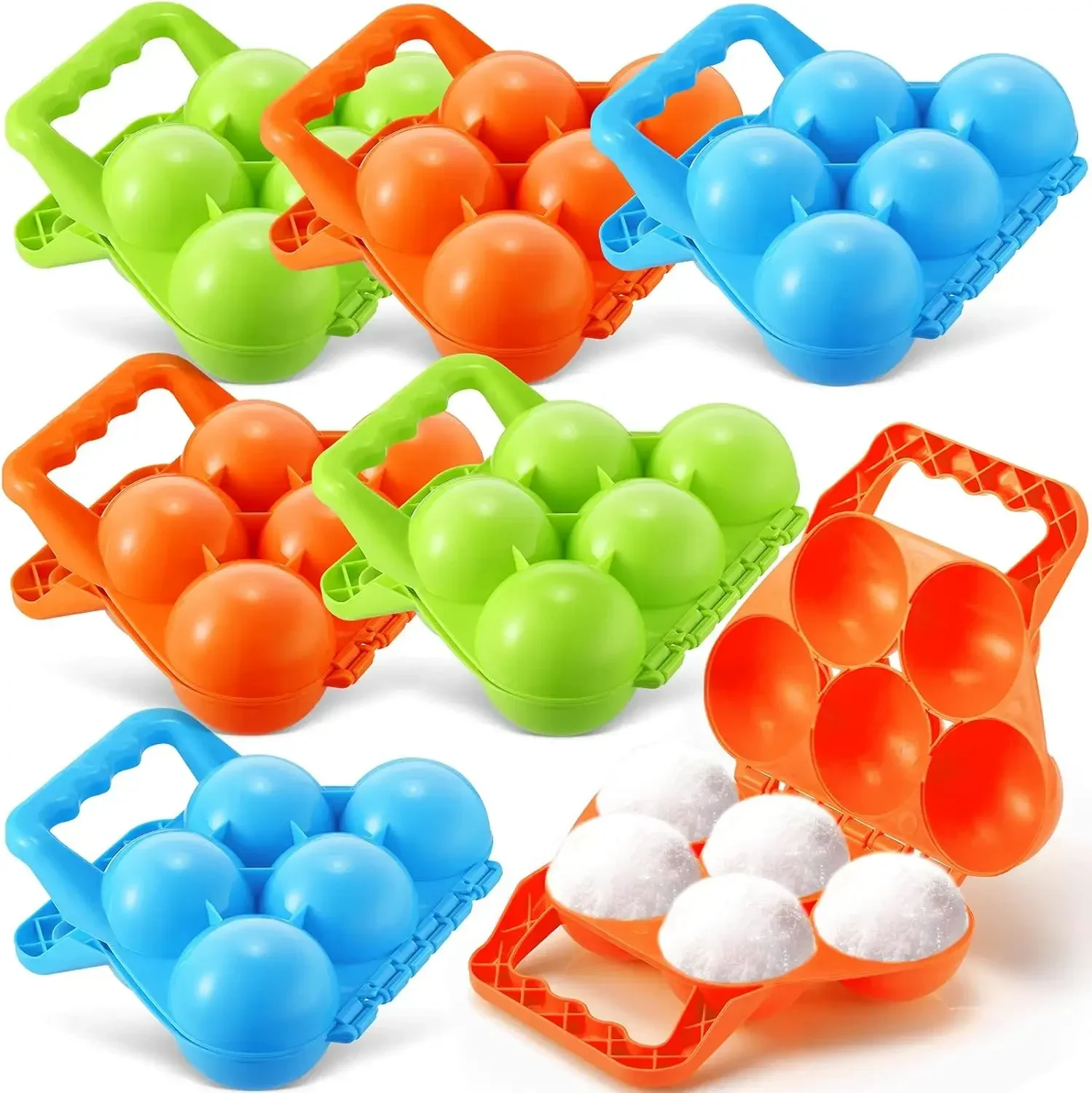 N outdoor plastic winter snow sand mould tool for children snowball fight outdoor funny thumb200