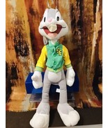 Vintage Six Flags Looney Tunes 25”-32” Bugs Bunny  Varsity 45 Years Jacket - £155.95 GBP