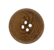 Ralph Lauren plastic Brown Coffee Swirl Color Replacement Pocket button ... - $4.80
