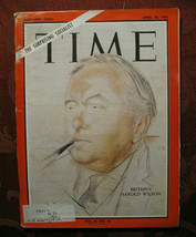 Time Magazine April 30 1965 4/30/65 Britain Harold Wilson - £5.19 GBP