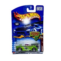 Hot Wheels Monoposto Lime Green 1 of 4 No. 87 2002 - £5.08 GBP