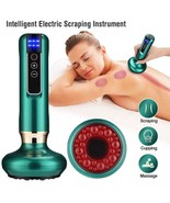 Electric Vacuum Cupping Massager Body Scraping Fat Burning Anti-Cellulit... - $53.79 CAD