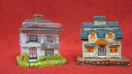 Ceramic Collectible Country Cottages Miniature Figurines in Original Box - £7.83 GBP