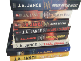 Lot Of 8 J. A. Jance Books Novels Ali Reynolds &amp; Other Series Mysteries Crime - £16.88 GBP