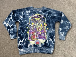 Buc-ees Sweatshirt Adult Small Blue Tie Dye Beaver Nuggets High School P... - $647.56 MXN
