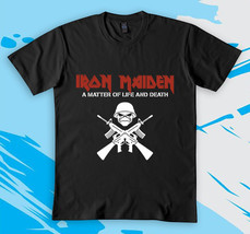 IRON MAIDEN Music Army Logo Men&#39;s T-Shirt Size S-5XL - $20.99+