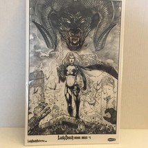 NEW Lady Death: Chaos Rules 6&#39;&#39; x 9&#39;&#39; B&amp;W Print - £7.94 GBP