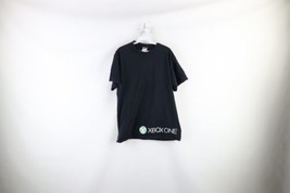 Vtg Streetwear Mens Large Faded Spell Out Xbox One Gamer T-Shirt Black Cotton - £35.57 GBP