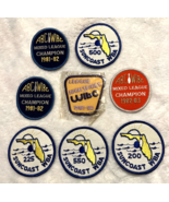 1981-83 Mix Lot 8 Vintage WBA FL Suncoast + WIBC  Champion Bowling Patch... - $33.50 CAD