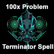 100x FULL COVEN HIGHEST PROBLEM TERMINATOR EXTREME MAGICK RING PENDANT image 2